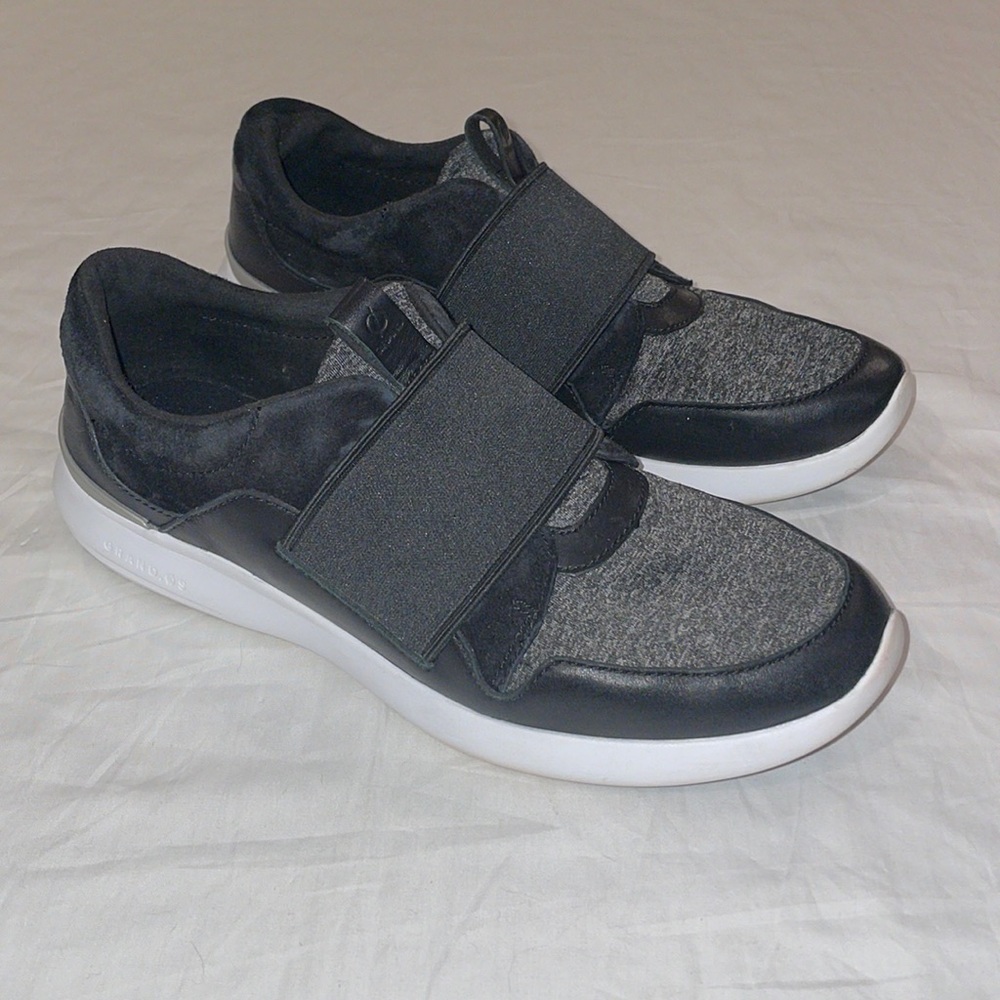 Cole Haan Oella Slip On Sneaker Black Heathered Comfort Shoes Size 10B